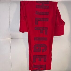 Red Tommy Hilfiger Sport Cotton Legging